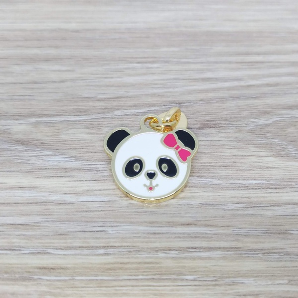 Cursor Panda menina - Dourado - PAN-GIRL-DOU - BOUTIQUEDASRENDAS